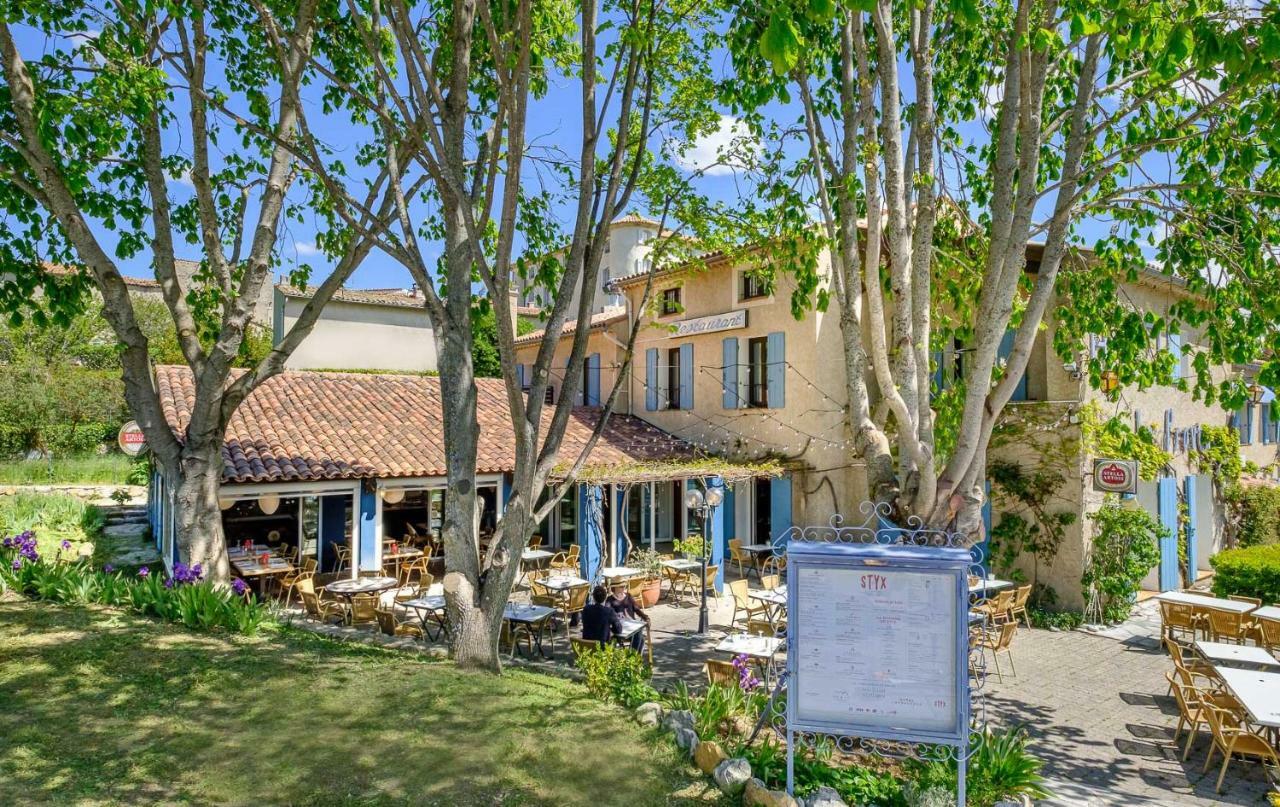Hotel Le Provence - Restaurant Le Styx La Palud-sur-Verdon Buitenkant foto